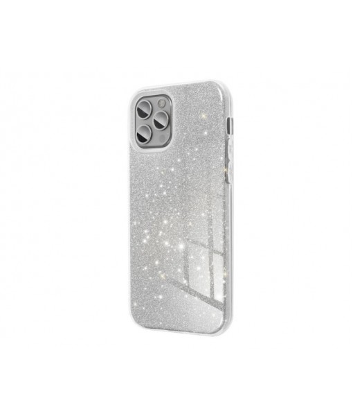 Husa iPhone 13, Shiny, Silver